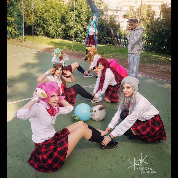 League of Legends School Days GROUP