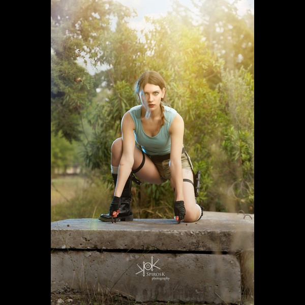 Dabria as Lara Croft from Tomb Raider