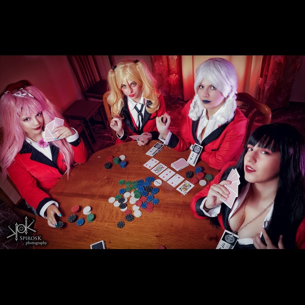 The Fullhouse Team as Kakegurui characters