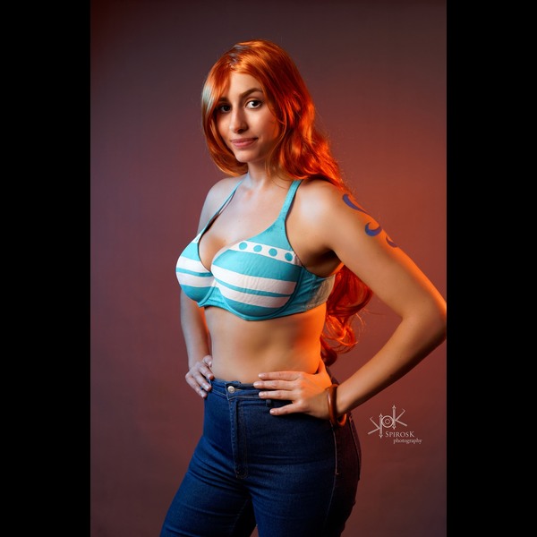 Irini Alferei as Nami from One Piece