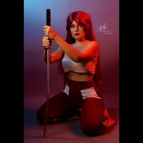 Kate's Art Corner as Erza