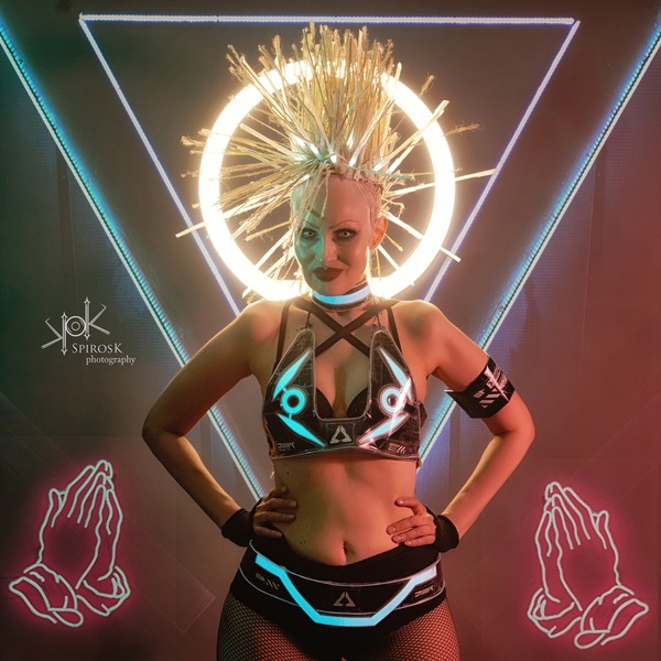 Shannon Chromegirl's Neon Cyberpunk