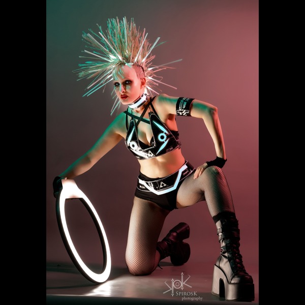Shannon Chromegirl's Neon Cyberpunk