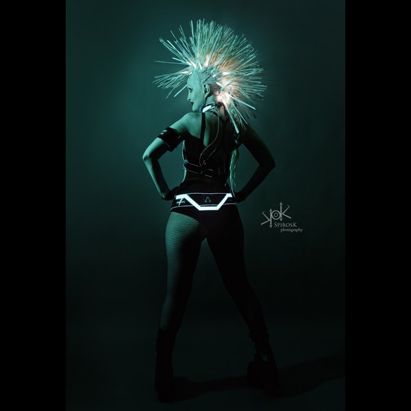 Shannon Chromegirl's Neon Cyberpunk