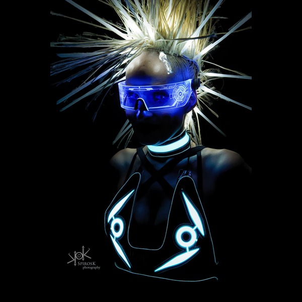 Shannon Chromegirl's Neon Cyberpunk