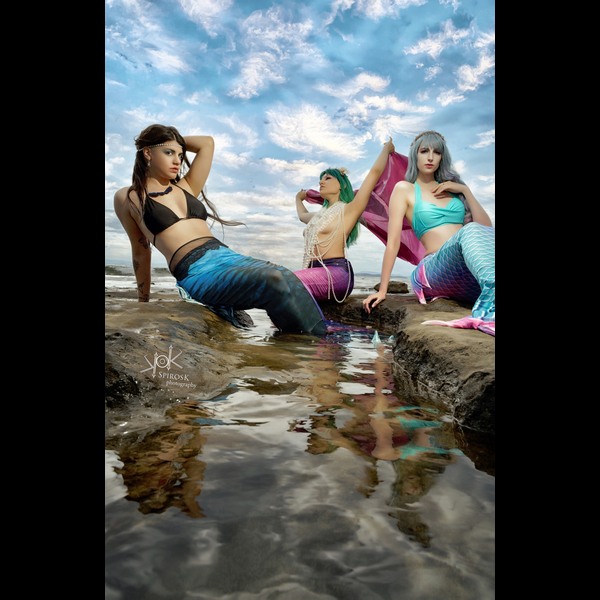 Mermaids on the Shore
