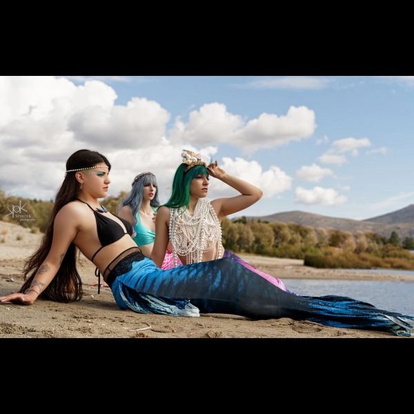 Mermaids on the Shore