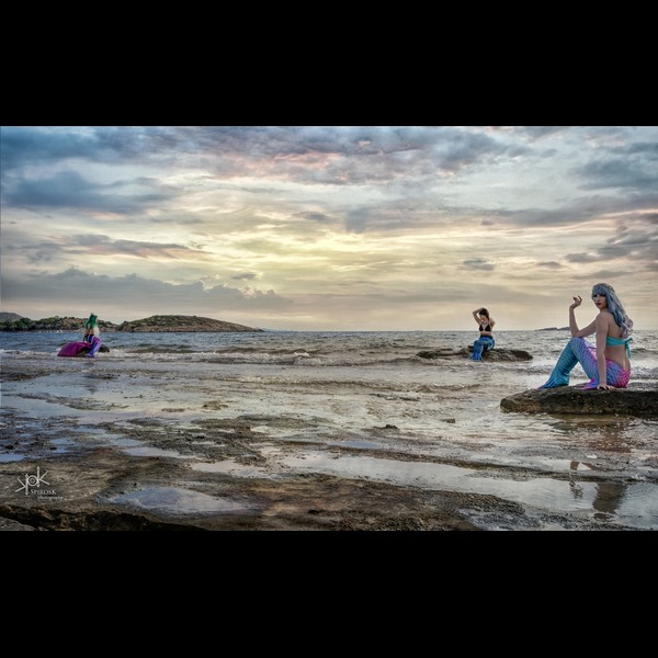 Mermaids on the Shore