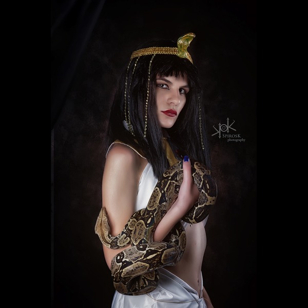 Cleopatra and the Snake