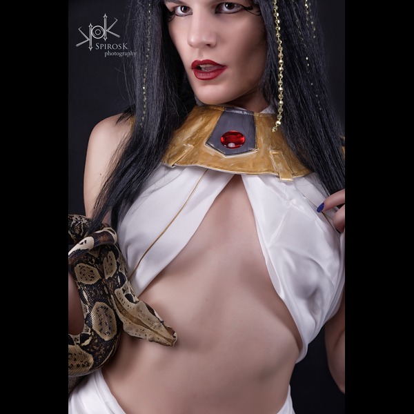 Cleopatra and the Snake