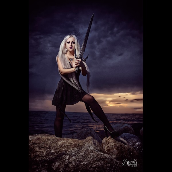 A modern day fantasy Warrior
