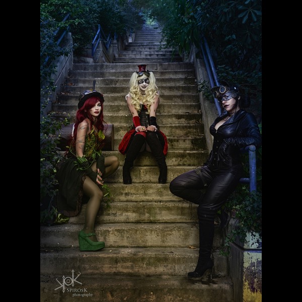 Steampunk Gotham City Sirens