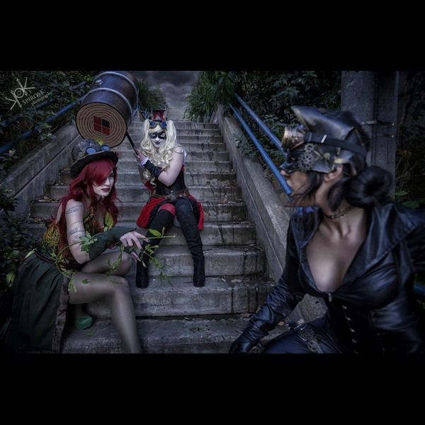 Steampunk Gotham City Sirens