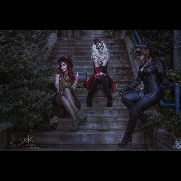 Steampunk Gotham City Sirens