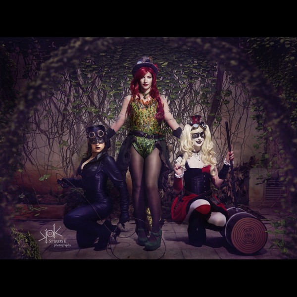 Steampunk Gotham City Sirens