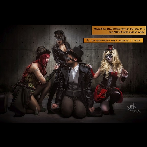 Steampunk Gotham City Sirens