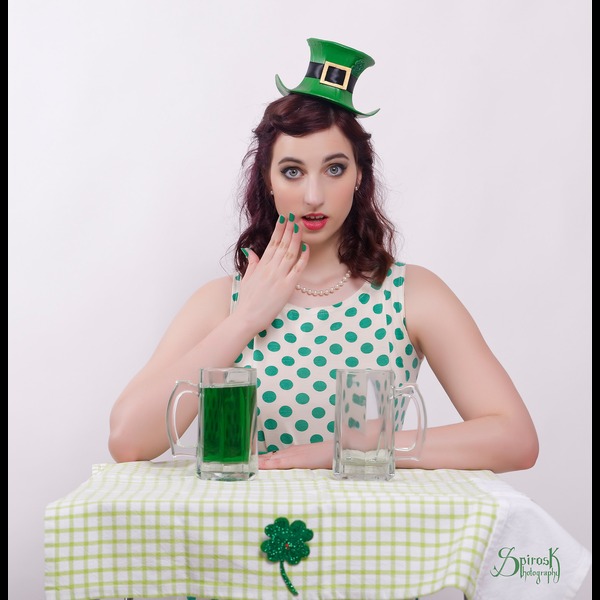 St Patrick's pinup