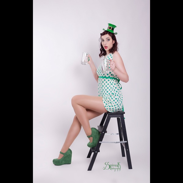 St Patrick's pinup