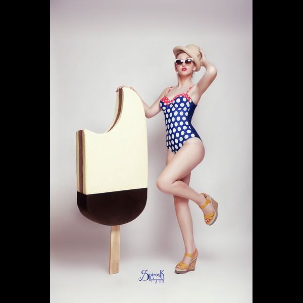 The Summer Ice-Cream pinup