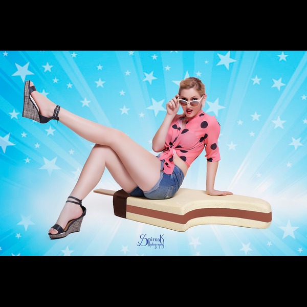 The Summer Ice-Cream pinup