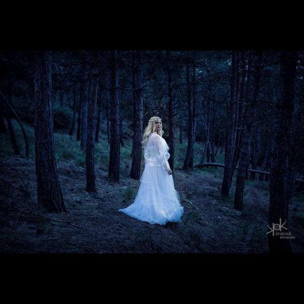 Sylvia in Wedding Dress