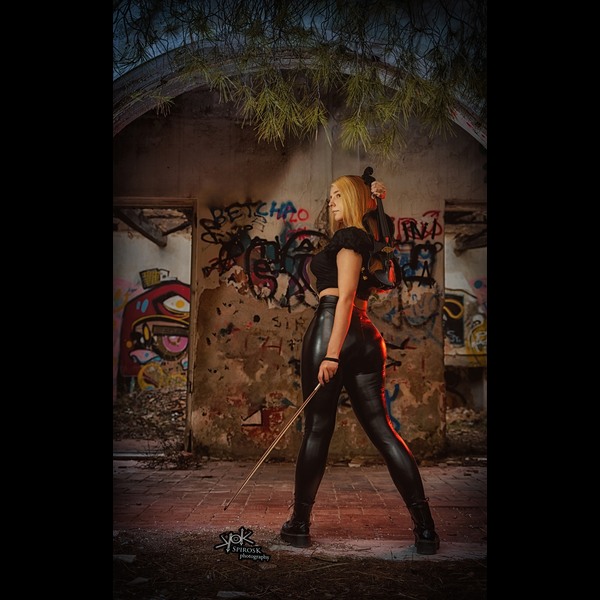 Violinist in the Ruins (2023)
