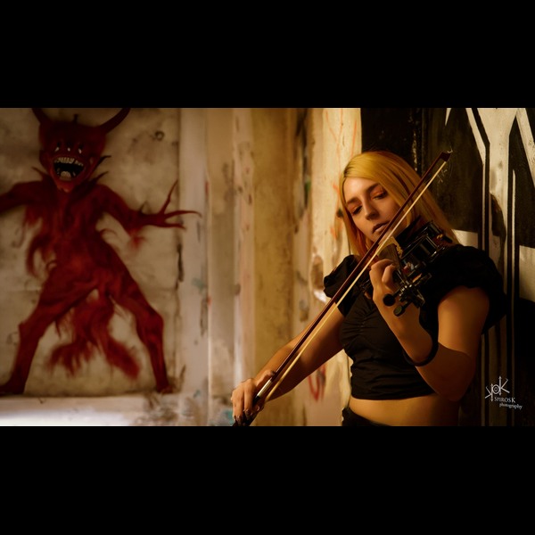 Violinist in the Ruins (2023)