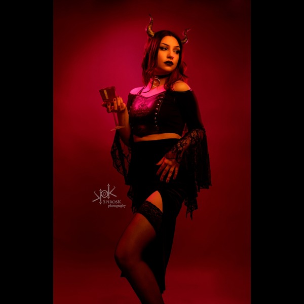 Lina's Sexy Goth Shoots